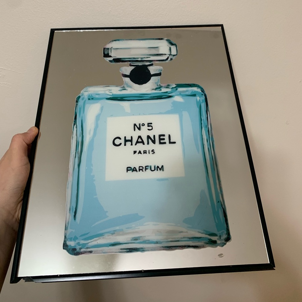 CHANEL No. 5 Blue Perfume Art